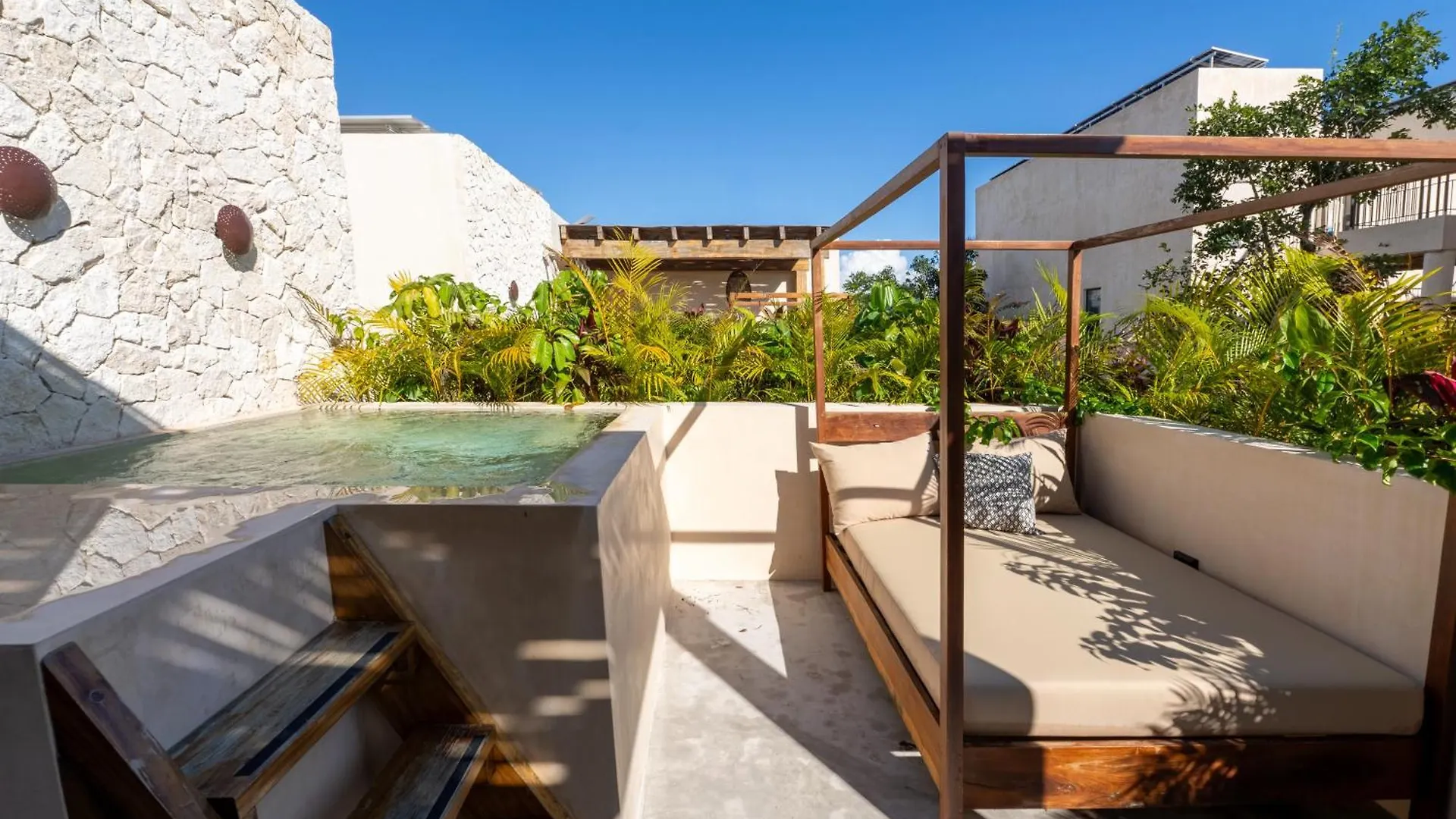 טולום Luxe 3-Br Villa With Dual Private Pools
